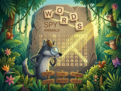 Gioco Words Spy. Animals