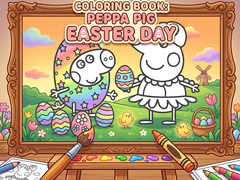 Gioco Coloring Book: Peppa Pig Easter Day