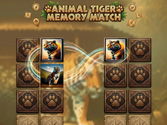 Gioco Animal Tiger Memory Match