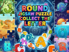 Gioco Round Jigsaw Puzzle - Collect the Letter