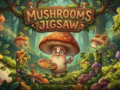 Gioco Mushrooms Jigsaw
