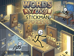 Gioco Words Story Stickman Puzzle