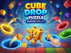 Gioco Cube Drop Puzzle: Match Color