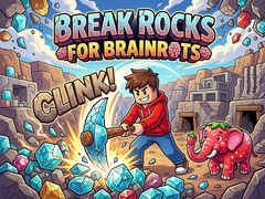 Gioco Break Rocks For Brainrots