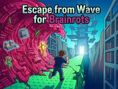 Gioco Escape from Wave for Brainrots