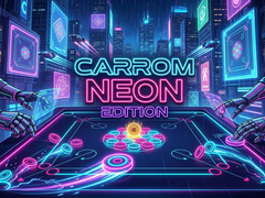 Gioco Carrom Neon Edition