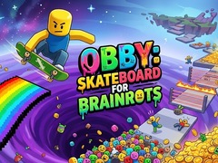 Gioco Obby: Skateboard for Brainrots