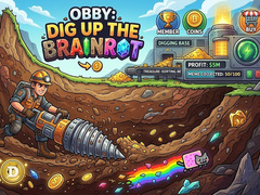Gioco Obby: Dig Up The Brainrot!