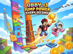 Gioco Obby +1 Jump Power Every Second