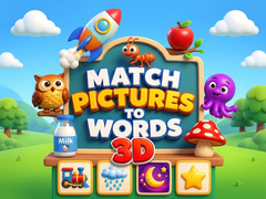Gioco Match Pictures to Words 3D