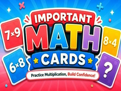 Gioco Important Math Cards