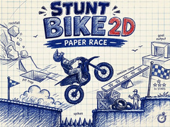 Gioco Stunt Bike 2D Paper Race