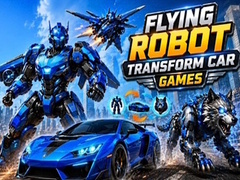 Gioco Flying Robot Transform Car Games