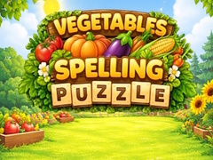 Gioco Vegetable Spelling Puzzle