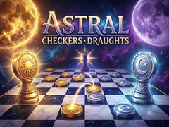 Gioco Astral Checkers Draughts