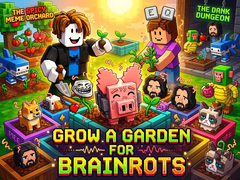 Gioco Grow a garden for Brainrots