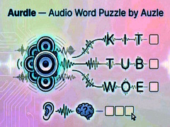 Gioco Aurdle — Audio Word Puzzle by Auzle