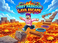 Gioco Obby Parkour: Lava Escape