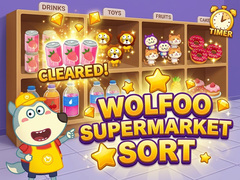 Gioco Wolfoo Supermarket Sort
