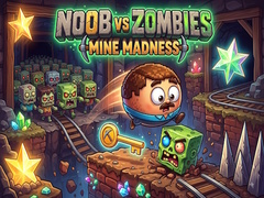 Gioco Noob vs Zombies: Mine Madness