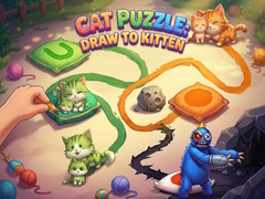 Gioco Cat Puzzle: Draw To Kitten
