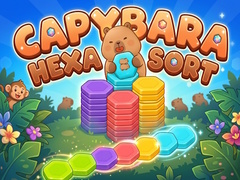 Gioco Capybara Hexa Sort