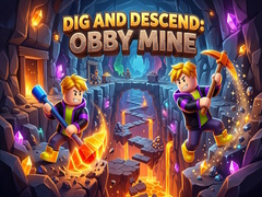 Gioco Dig and Descend: Obby Mine