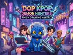 Gioco DOP KPop Demon Hunters: Finish Drawing Hantrix
