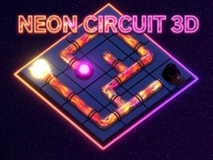 Gioco Neon circuit 3D