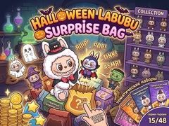 Gioco Halloween Labubu Surprise Bag