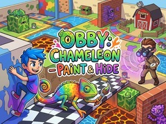Gioco Obby: Chameleon - Paint & Hide