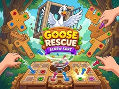 Gioco Goose Rescue: Screw Sort