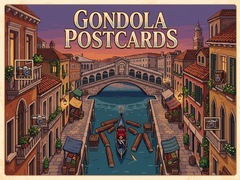Gioco Gondola Postcards