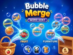 Gioco Bubble Merge: Word Sort