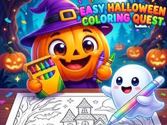 Gioco Easy Halloween Coloring Quest