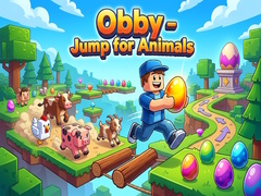 Gioco Obby - Jump for Animals