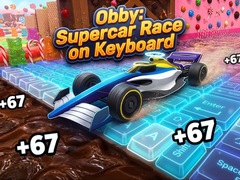 Gioco Obby: Supercar Race on Keyboard