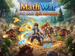 Gioco Math War: Quick Math Epic Adventure