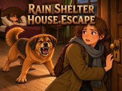 Gioco Rain Shelter House Escape