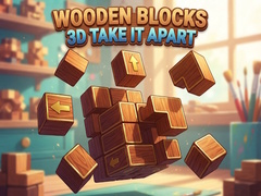 Gioco Wooden Blocks 3D Take It Apart