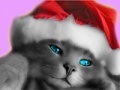 Gioco Santa Cat Puzzle