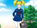 Gioco Anime School Girl Dress Up