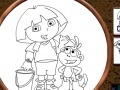 Gioco Dora Online Coloring