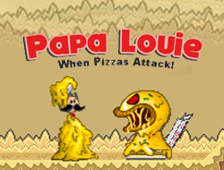 Gioco Papa Louie: Attacco Pizza.