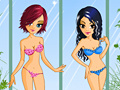 Gioco Girls in flowers