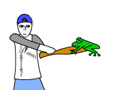 Gioco Frog Batting