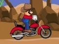 Gioco Cowboy Mario bike