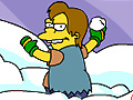 Gioco Simpsons Snowball Fight