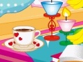 Gioco Tea table decorating