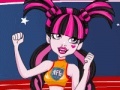 Gioco Cheerleader Draculaura dressup